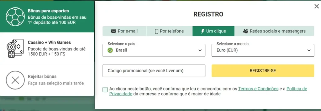 Bets esportivo